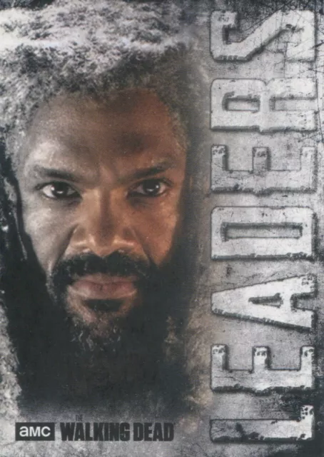 Insert Topps The Walking Dead Hunters and the Hunted Leaders #L-7 King Ezekiel