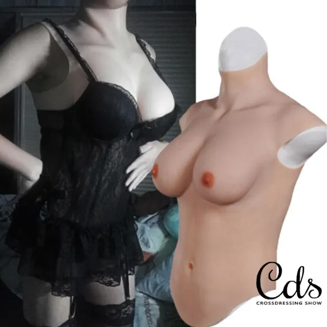 Realistic Breast Forms Silicone Fake Boobs For Crossdresser Drag Queen B-H Cup