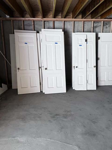 Vintage 5 panel doors