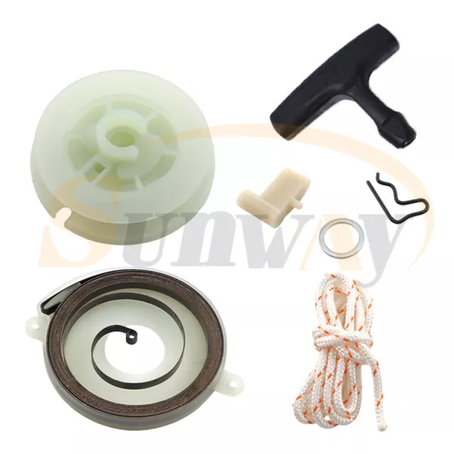 Recoil Pull Starter Repair Kit for Stihl TS410 TS420 Pulley Spring Handle
