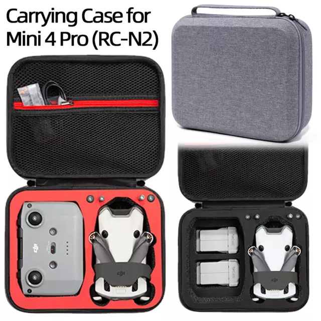For DJI Mini 4 pro Drone Accessories Storage Bag Carrying Case Portable Travel
