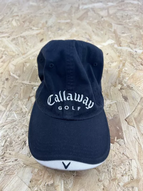 Callaway Soft Golf Cap Black Logo Adjustable Men's One Size