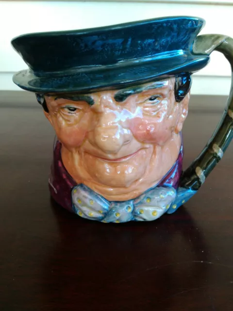 Royal Doulton 14 cms Toby Jug Tony Weller Vintage Made in England Circa 1939