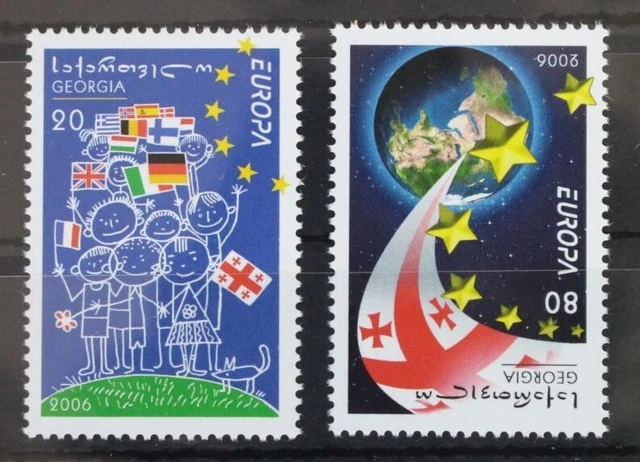Georgien 515-516 postfrisch Europa Integration #WL901