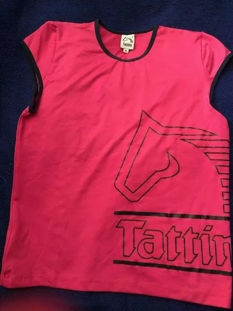 Tattini Tshirt Donna Senza Maniche Colore Fucsia E Arancio