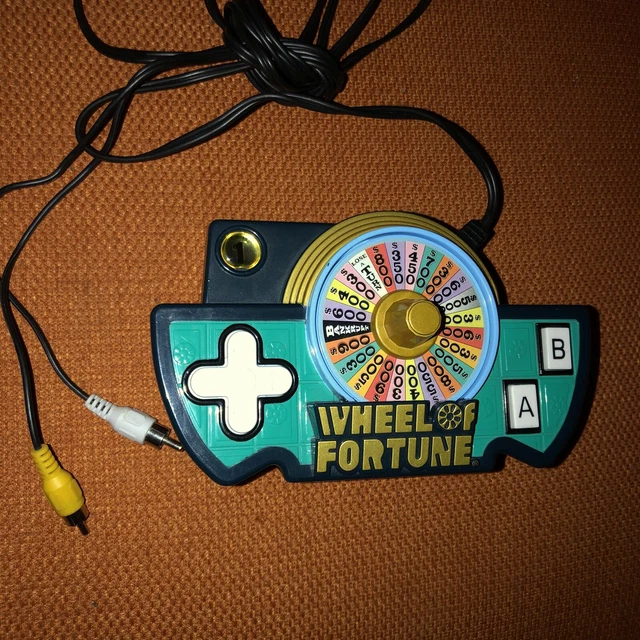 WHEEL OF FORTUNE Plug and Play TV Game Puzzle Jakks Pacific 2005 Tested