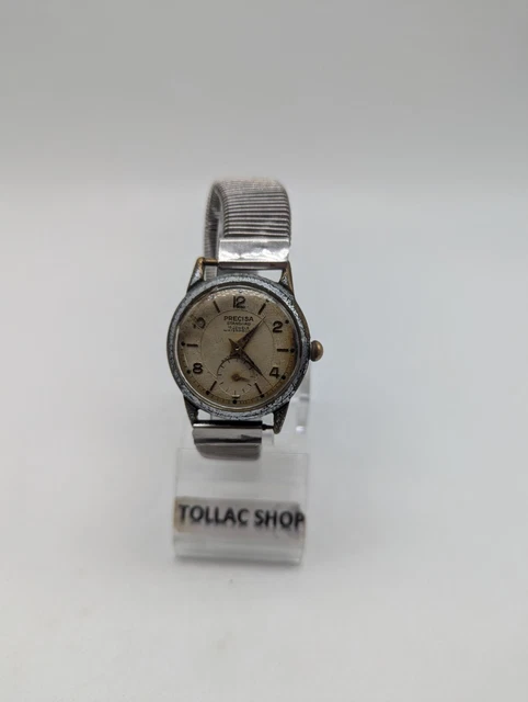 Montre Mécanique Ancienne Precia 15 Rubis | Occasion | Pour Homme | Vintage