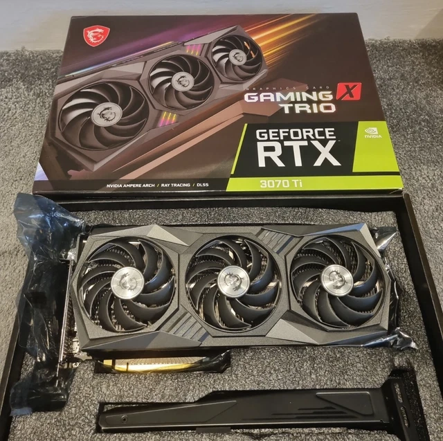 MSI GEFORCE RTX 3070 Ti GAMING X TRIO 8GB GDDR6X Graphics Card £500.00 ...