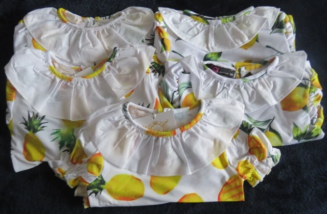 WHOLESALE JOB LOT Baby Girls Spanish Style Romany Shorts Top