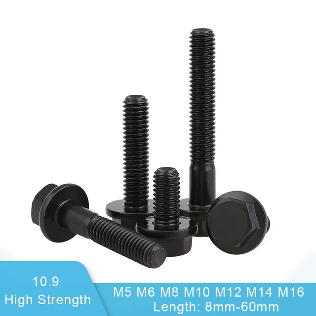 DIN 6921 Stainless Full Thread M14X1 5 Automotive Hex Flange Head