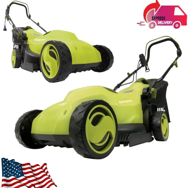 COMPACT CORDED ELECTRIC Walk Behind Push Lawn Mower 13inch 12Amp Lawn