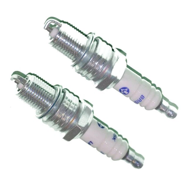 AISEN 2x Zündkerze F7TC - Für Hecht Rasenmäher 541 546 548 553 Modelle