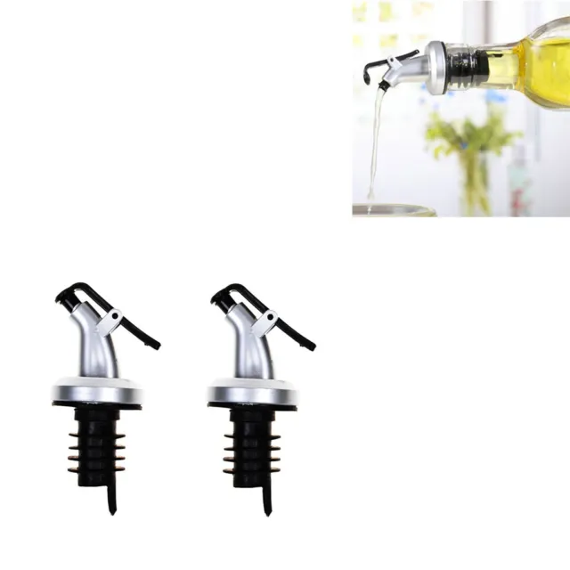 Olive Oil Sprayer Liquor Dispenser Wine Pourers Flip Top Stopper Kitchen Tool MU