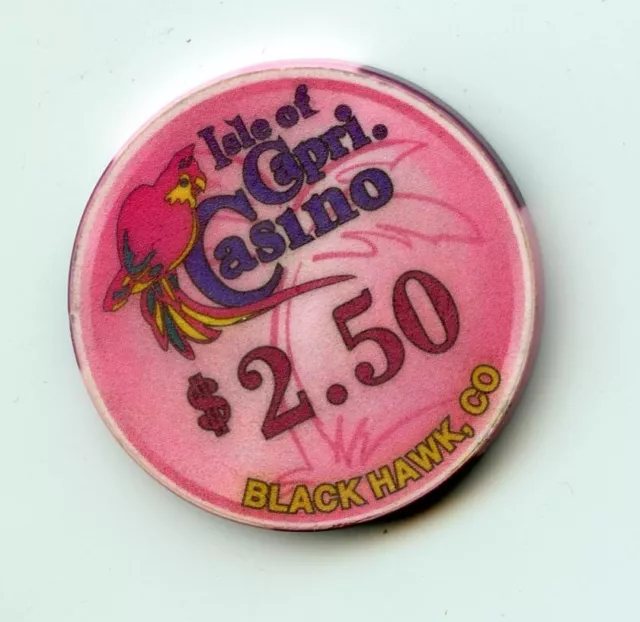 2.50 Chip from the Isle of Capri Casino Black Hawk Colorado