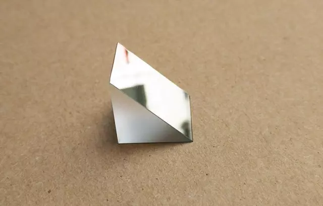 2pcs 20x20x20mm K9 Optical Glass Right Angle Slope Reflecting Prism O