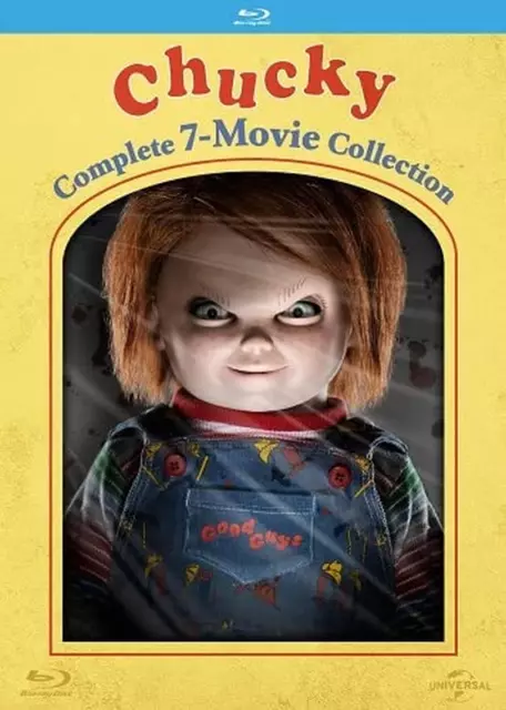 Chucky The complete 7 movie collection blu ray classic horror film good guy doll