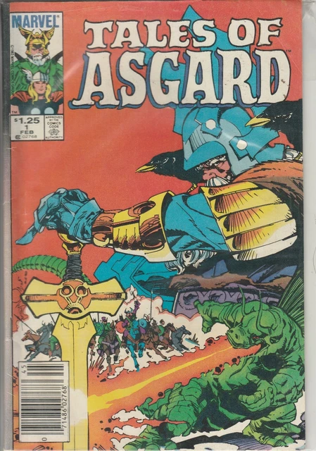 Marvel Mighty Thor Tales of Asgard Vol. 2, Issue #1 Comic Book 8.5 VF 1984