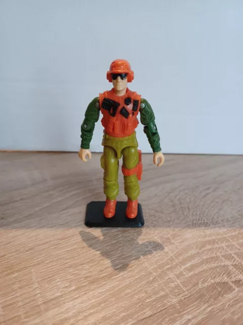 GI JOE / Action force Skidmark 1988 Pilote Desert Fox