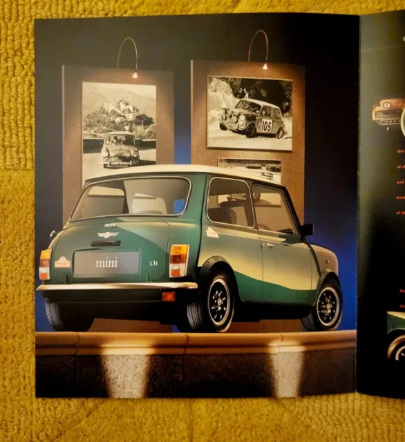 ROVER MINI COOPER 35 Special Anniversary Edition Car Sales Brochure 1996 MINT 3