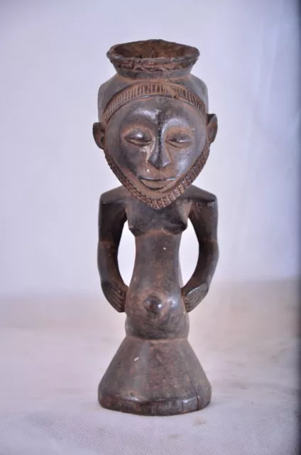 African tribal art,hemba statue from Democratic Republic of Congo.