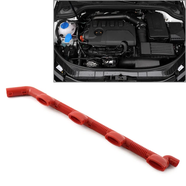 RED IGNITION COIL Engine Wire Wiring Harness For Audi A4 S4 A5 S5 A6 S6