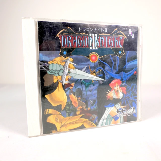 Jeu Dragon Knight III 3 Pour NEC PC Engine Super CD-ROM - Version Japonaise - RPG 1994
