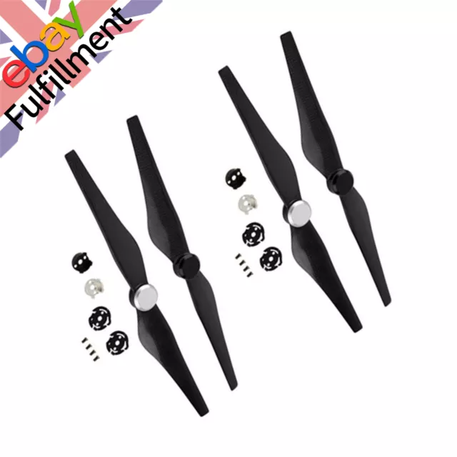 2 Pair Carbon Fiber 1345s Quick Release Propeller Blades For DJI Inspire 1 Drone