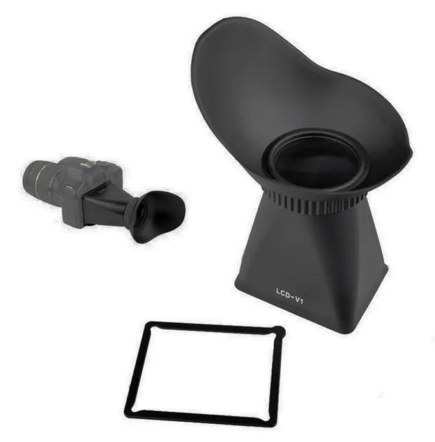 LCD Viewfinder V3 Displaylupe Sucher Augenmuschel für Canon EOS 60D 600D