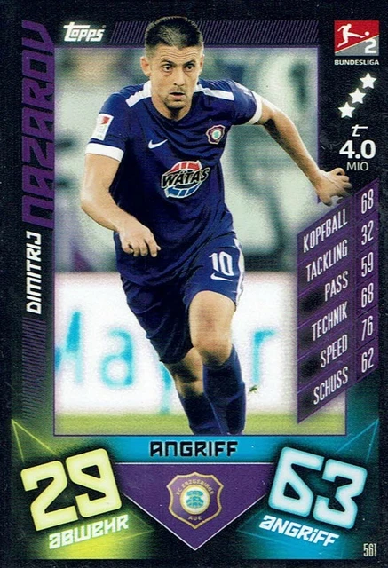 MATCH ATTAX 19/20 Bundesliga 2019/2020 Mapa Base Tarjeta Núm 475 Danny