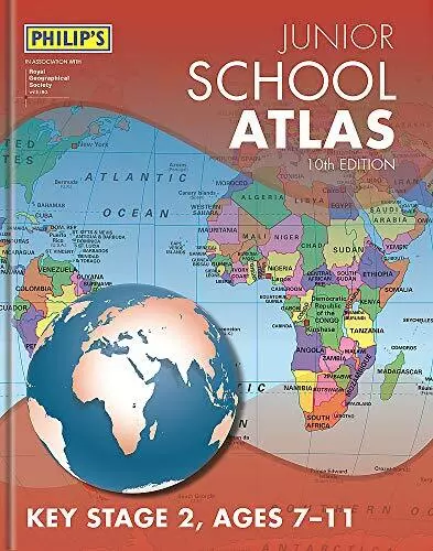 Philip's Junior School Atlas 10th Edition (Philip's World At... by Philip's Maps