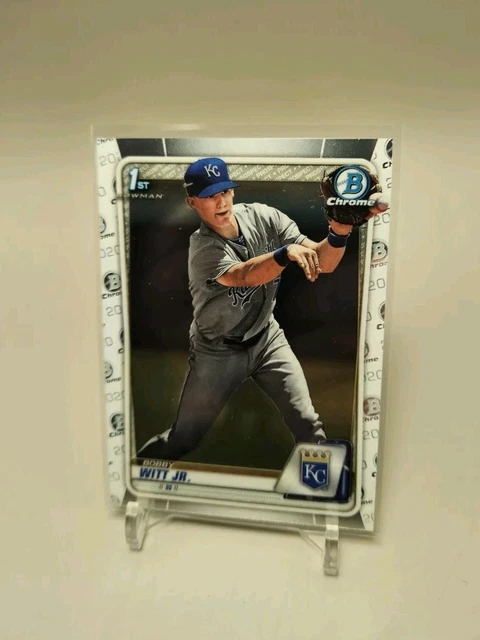 2023 BOWMAN CHROME BOBBY WITT JR BOWMAN ICONIC CARD #BI-6 ROYALS
