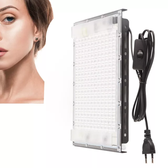 Lámpara de bronceado 192 LEDs Lámpara azul completo Luz de bronceado portátil Enchufe UE