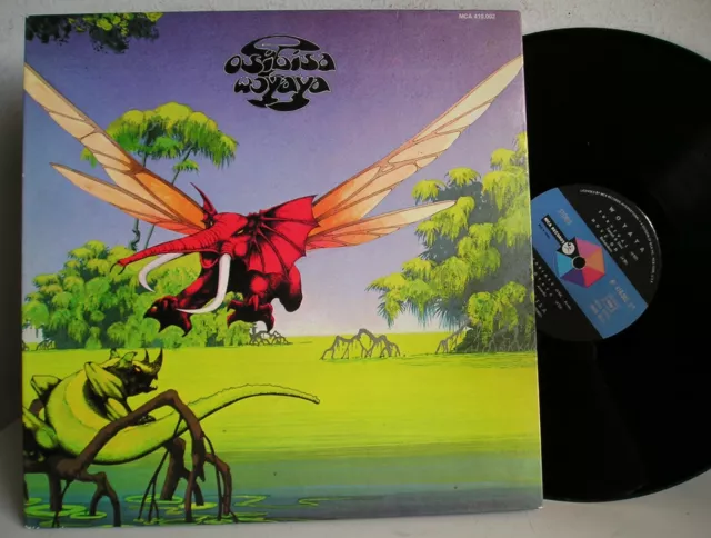 Osibisa Woyaya LP 1st press 1972  France laminated gatefold cover Roger Dean