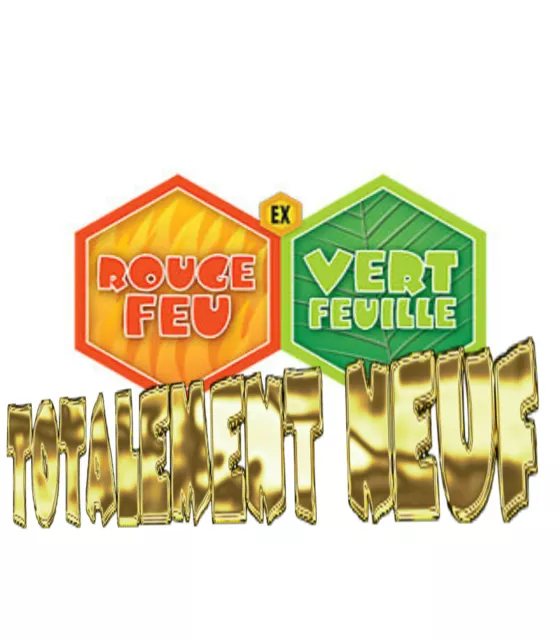 Pokemon Ex Rouge Feu Vert Feuille Neuve Com + Com Holo (◕‿◕✿) Francais Mint