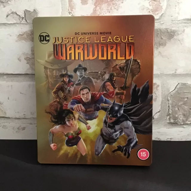 Justice League: Warworld [STEELBOOK BLU-RAY] 2023