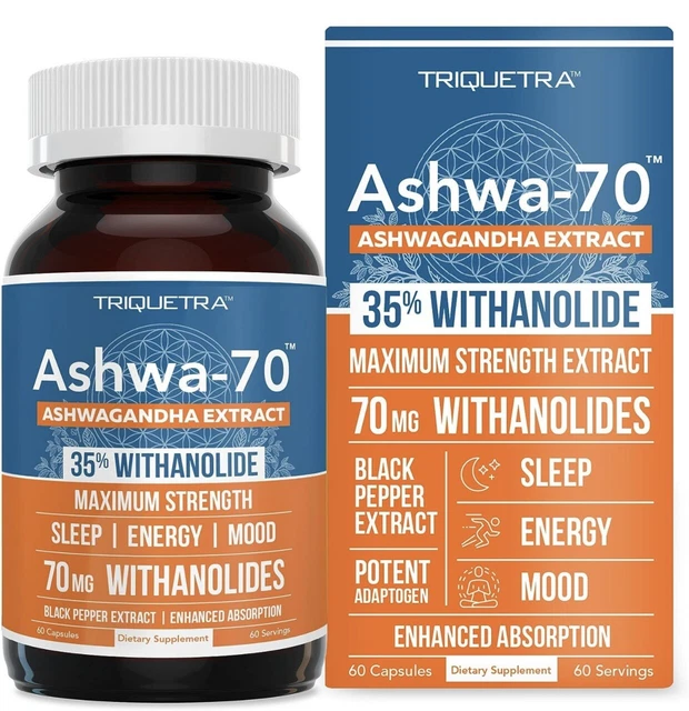 Ashwa-70 - Extracto de Ashwa-35% Withanólidos / Fuerza máxima, Withanolide más alto