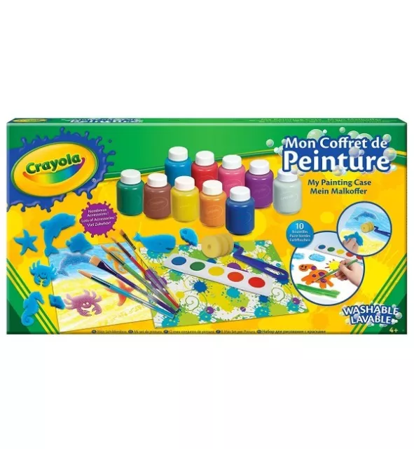 Crayola Il Mio Set Per La Pittura Lavabile