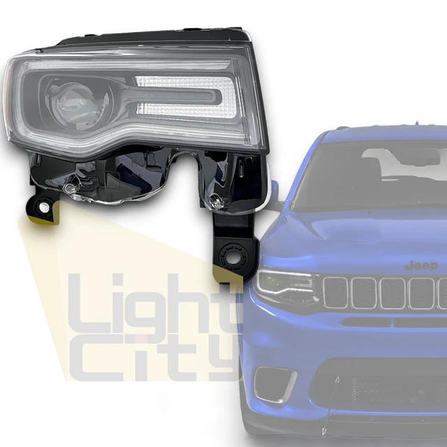 FOR 20192021 JEEP Grand Cherokee Passenger Black HID/Xenon Headlight