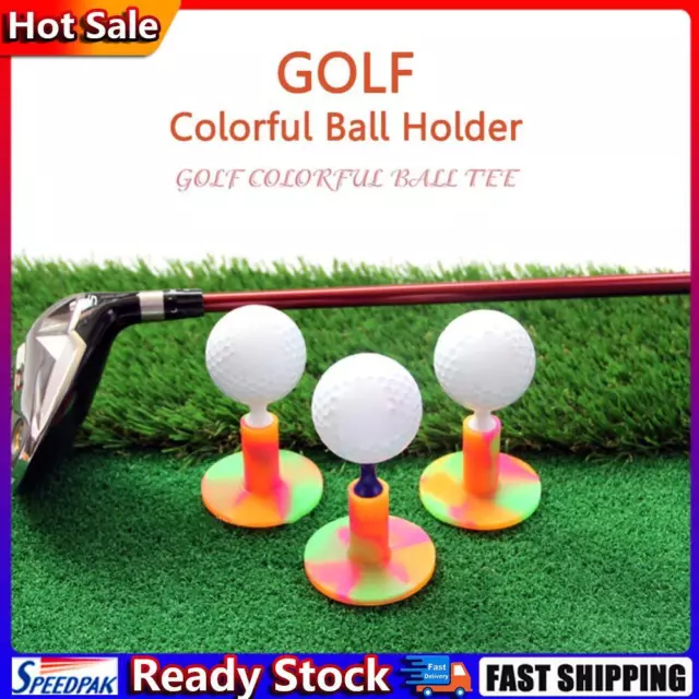 1pc Golf Tees Holder Durable Rubber Golf Tee Tripod Golfer Gift for Practice Mat