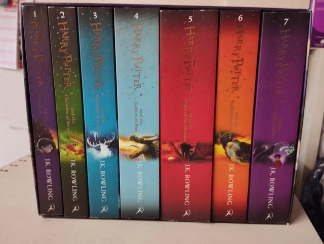 BLOOMSBURY HARRY POTTER 1-7 book boxset complete collection EUR 25,10