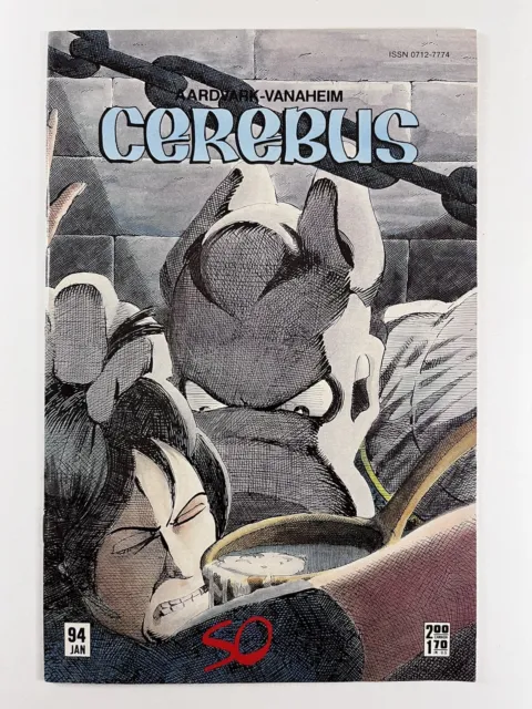 Cerebus the Aardvark #94 January 1987 ✅ Aardvark-Vanaheim ✅ Dave Sim ✅ Comics