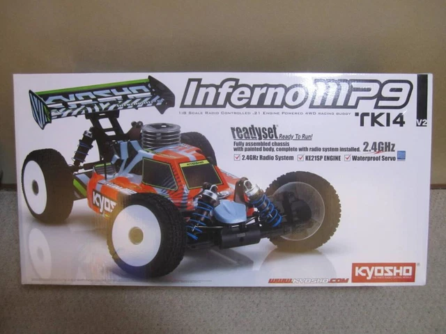 Kyosho 1:8 4WD Inferno MP9 TKI4 RTR IF474B Side Guard Set K9R® 714824060248