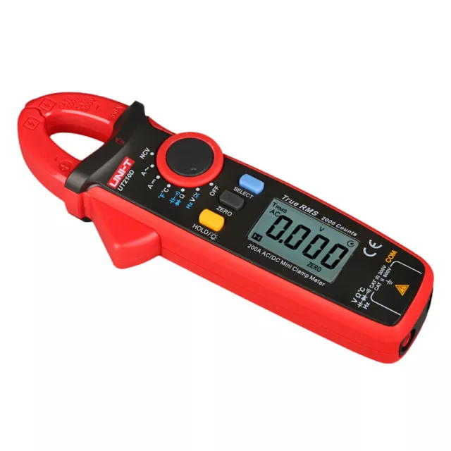 UNI-T UT210D Clamp Meter RMS Mini Digital Clamp Tester Portable Multimeter BI779 3