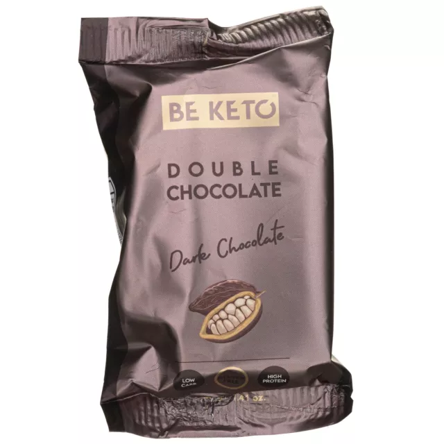 BeKeto Barre Keto, Double Chocolat - 40 g