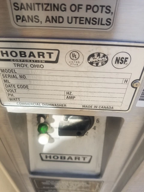 Hobart DishWasher