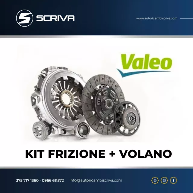Kit Frizione + Volano Bimassa Valeo Alfa Romeo Giulietta Fiat Lancia 1.6 Mjet