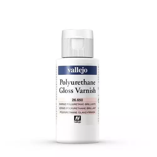 (191,17€/1l) Vallejo Gloss Acrylic-Polyurethane 60 ml Varnish 26650