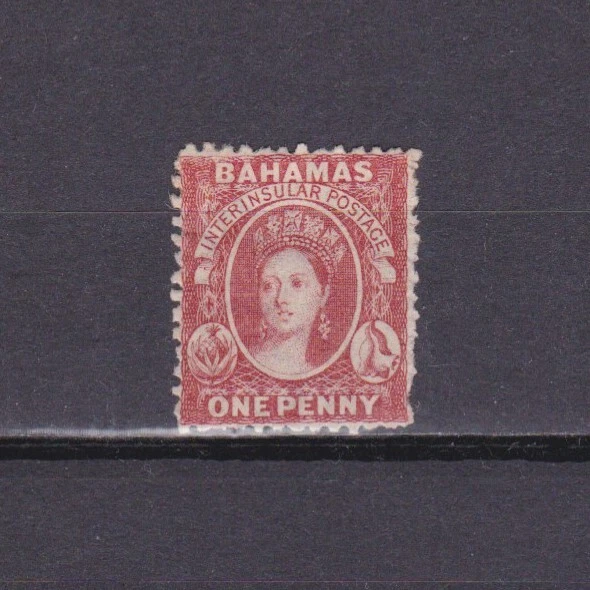 BAHAMAS 1863, SG# 20, CV £100, Wmk Crown CC, Perf 12½, MH
