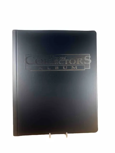 Black Ultra Pro Collector's Album / Portfolio w/ Pages Trading Cards / Gaming