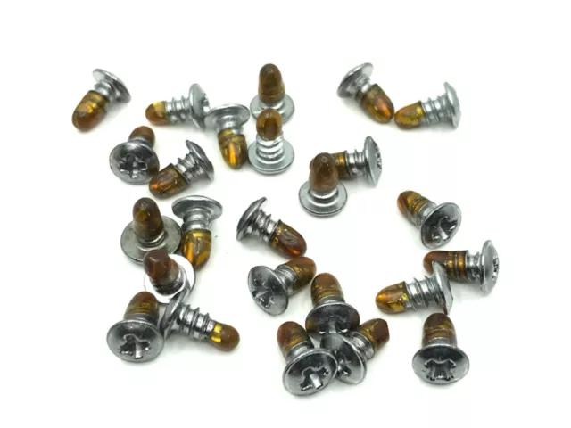 windshield & rear window trim molding clip screws drill point fits Ford 25pcs
